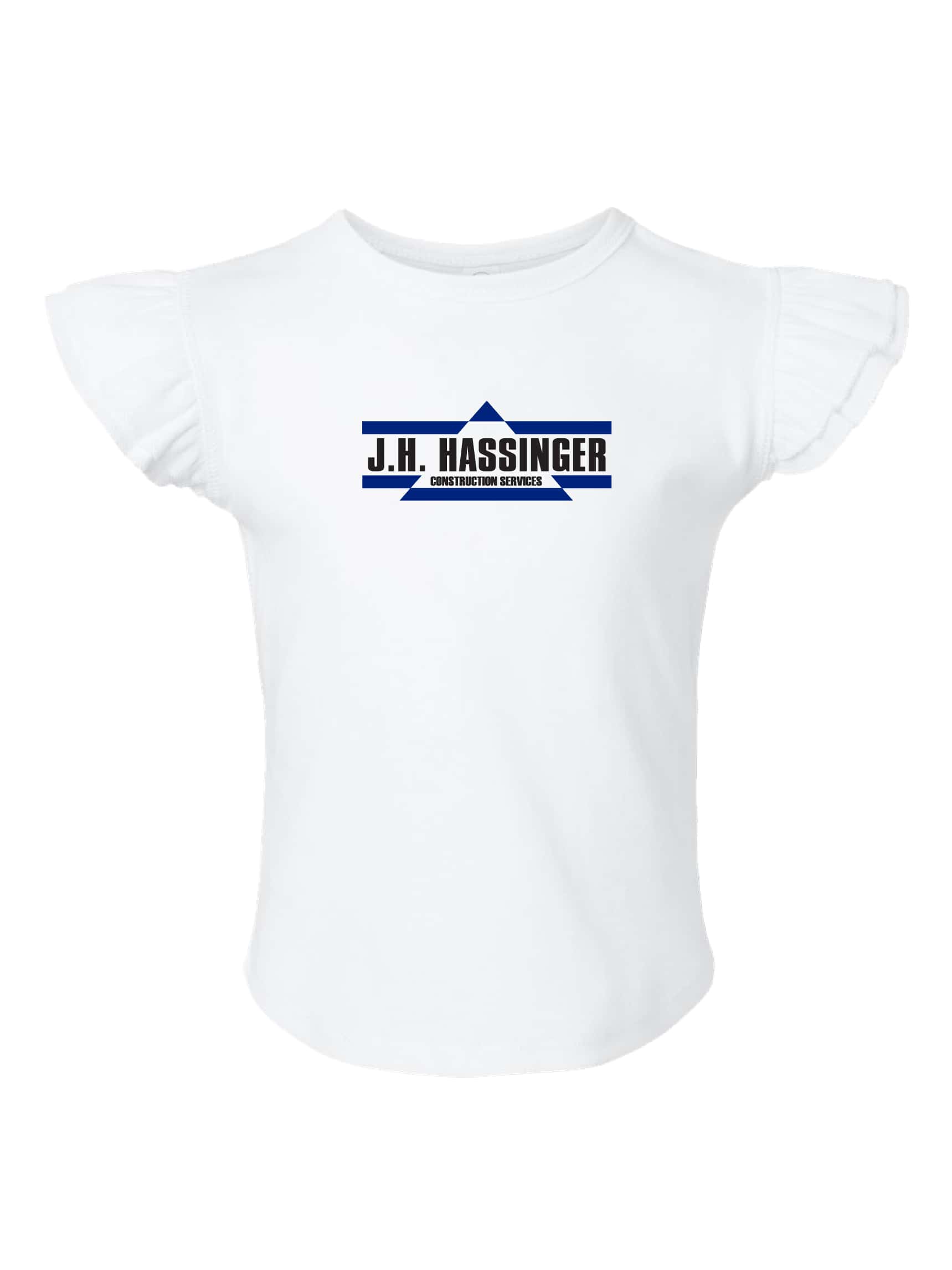 Rabbit Skins Toddler Flutter Sleeve Tee