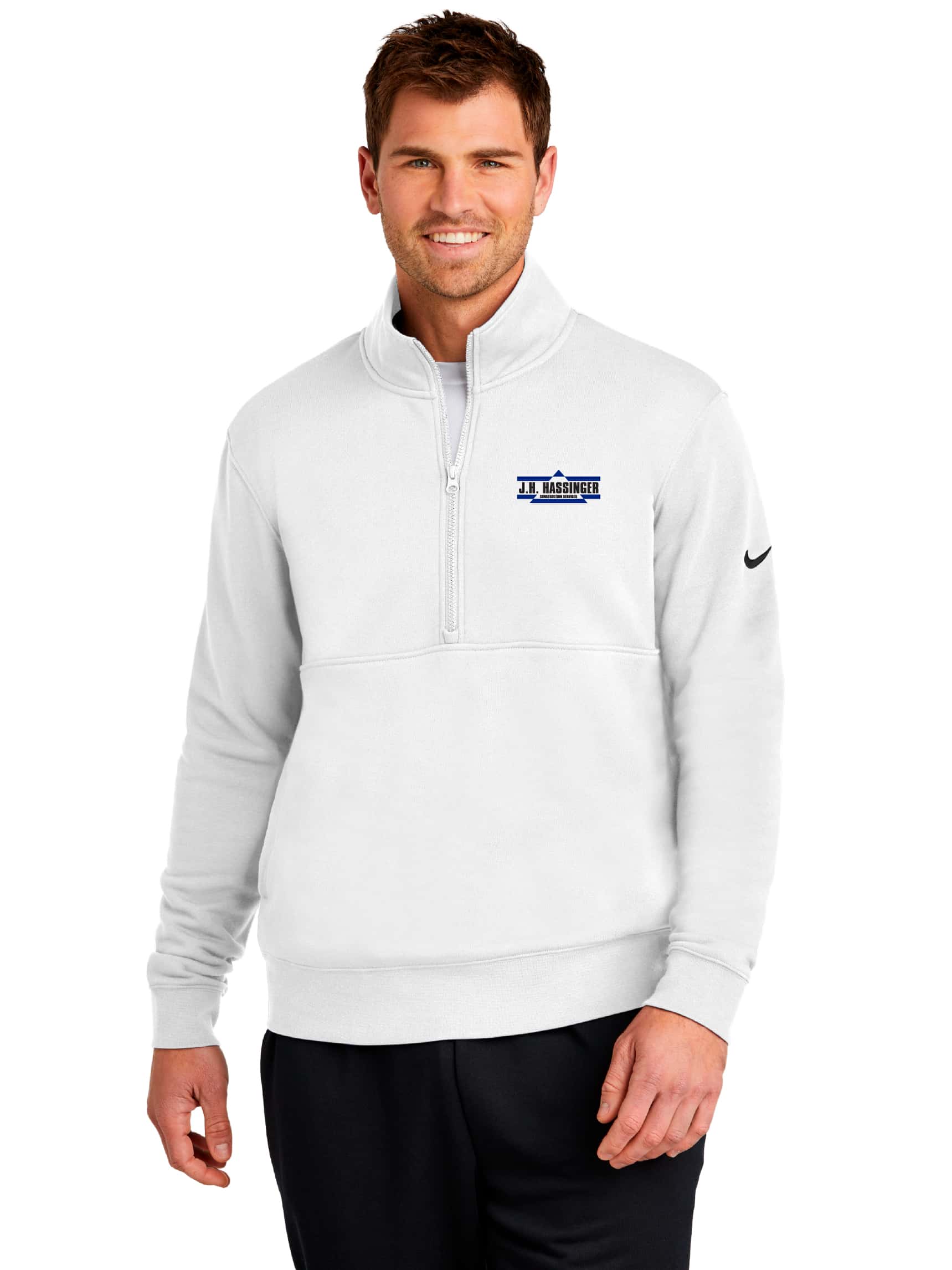 Nike Club Fleece Sleeve Swoosh 1/2-Zip