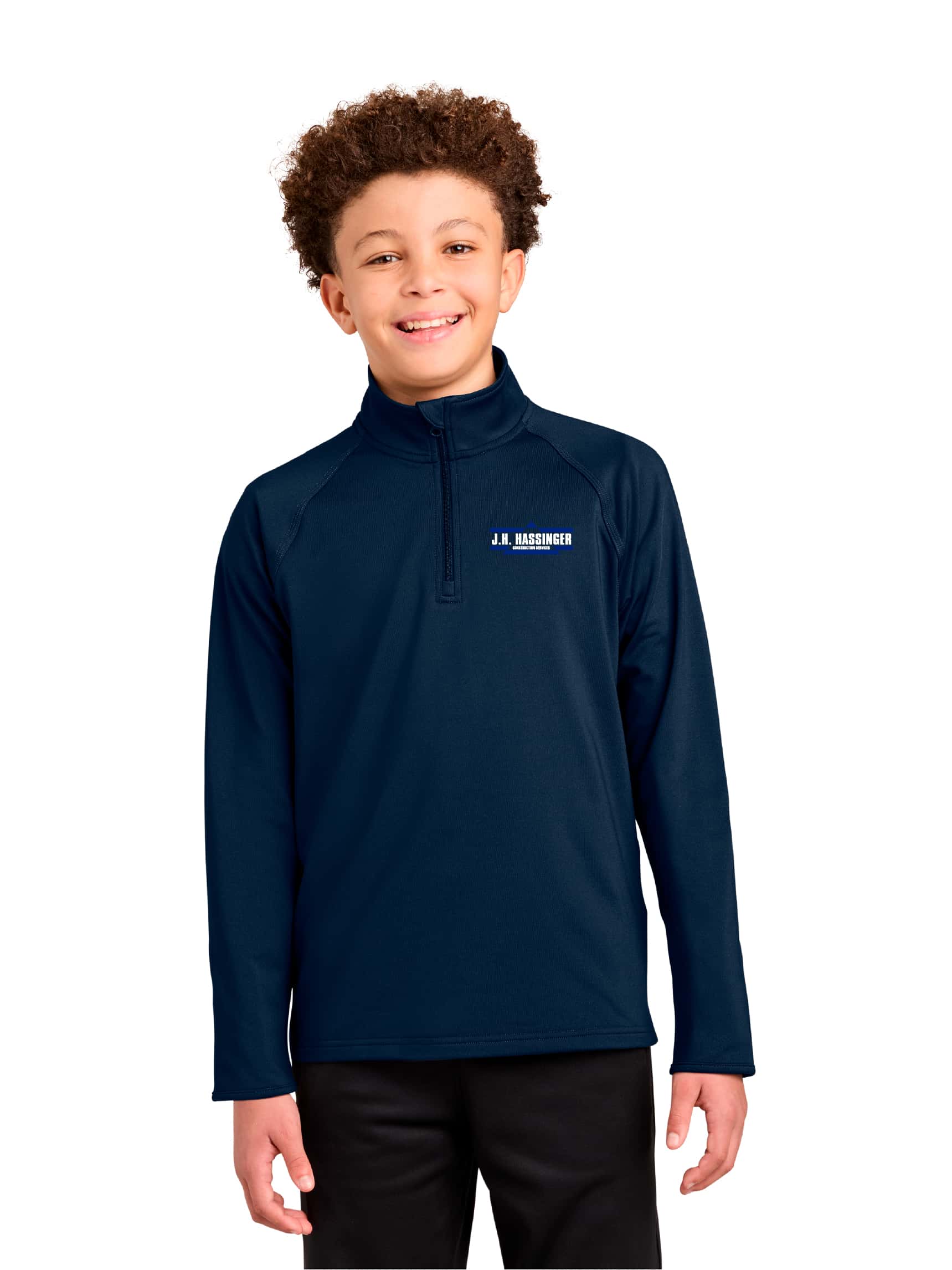 Sport-Tek® Youth Sport-Wick® Stretch 1/4-Zip Pullover